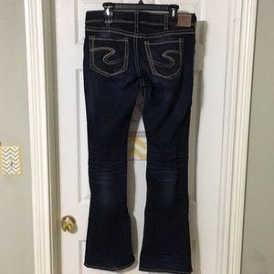 Silver jeans. "Suki" size 34x35